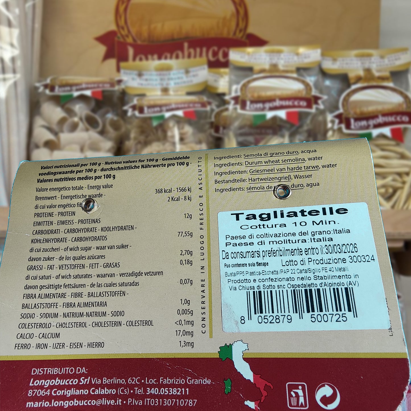 TAGLIATELLE 500g